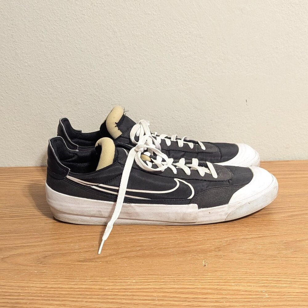 Nike Drop Type HBR Black White Sneakers Mens 13
